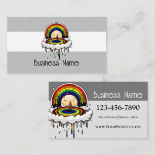 Rainbow Rain Business Card
