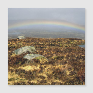 Rainbow Rannoch Moor Postcard Poster