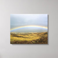 Rainbow Rannoch Moor Scotland Postcard Poster Phot