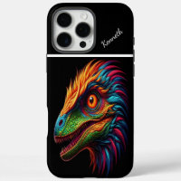 Rainbow Raptor's Gaze