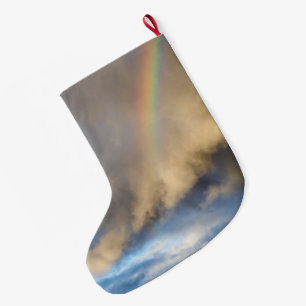 rainbow rebellion large christmas stocking