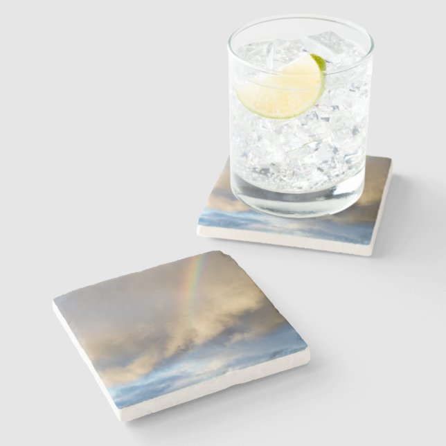 rainbow rebellion stone coaster (Side)