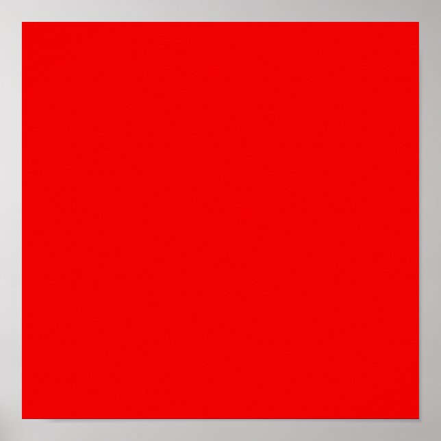Rainbow Red Poster (Front)