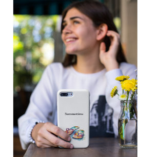 Rainbow Reef Flip Flops, custom iPhone 11 Case