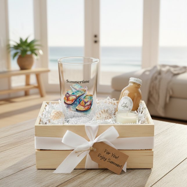 Rainbow Reef Flip Flops, custom Glass (Creator Uploaded)