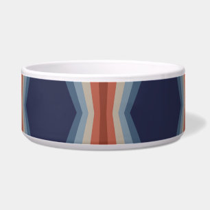 Rainbow reflection in retro style