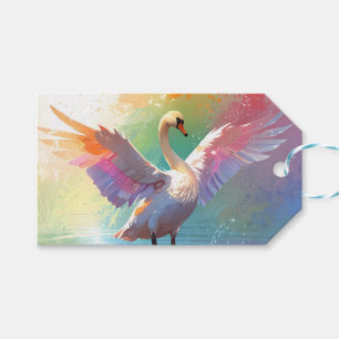 Rainbow Reflections Gift Tags