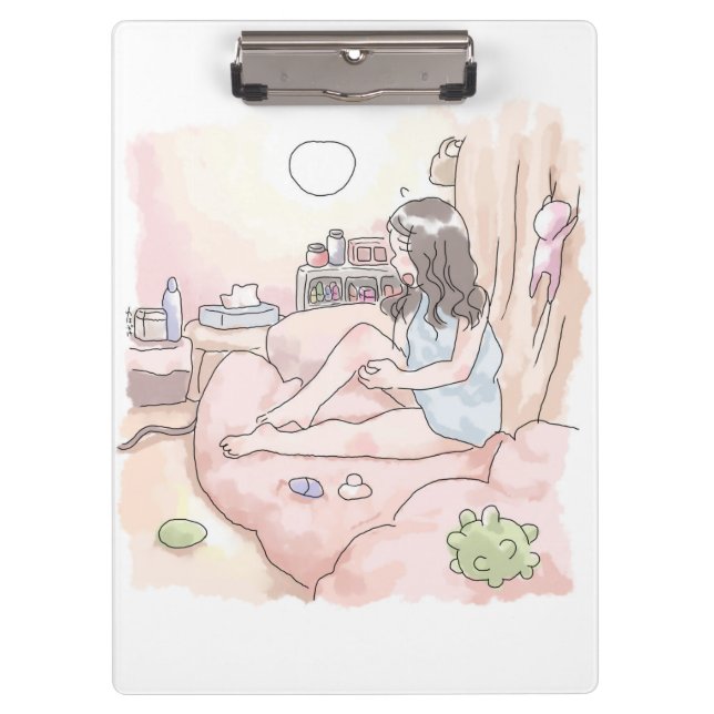 Rainbow Relaxation Clipboard (Front)