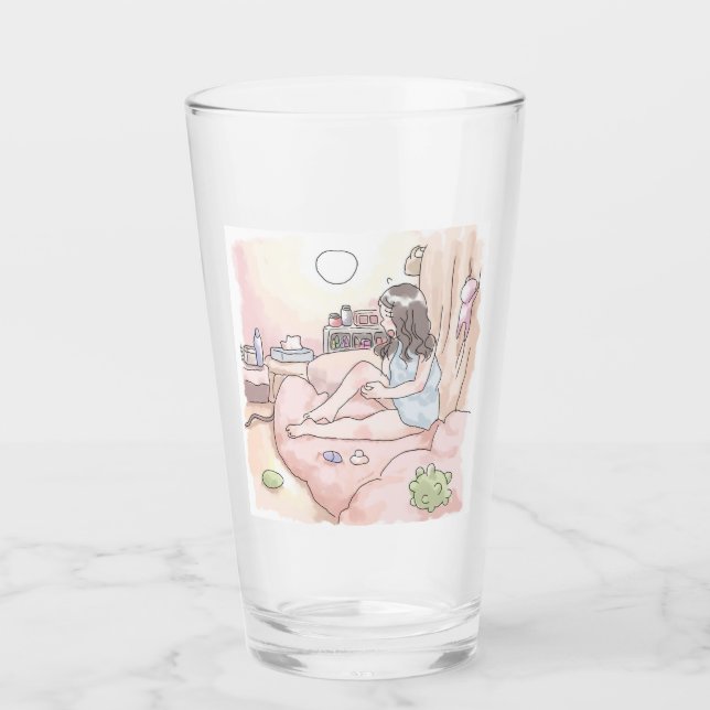 Rainbow Relaxation Glass (Front)