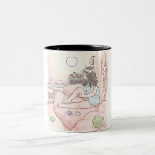 Rainbow Relaxation Two-Tone Coffee Mug