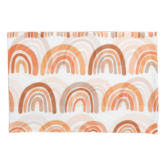 Rainbow Reverie: Vintage Vibrance Pillowcase
