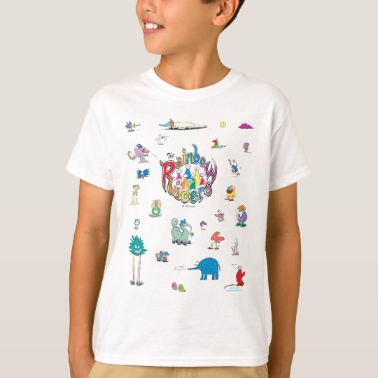 Rainbow Riders Creatures Tee