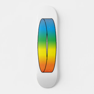 Rainbow Ring Skatedeck Skateboard