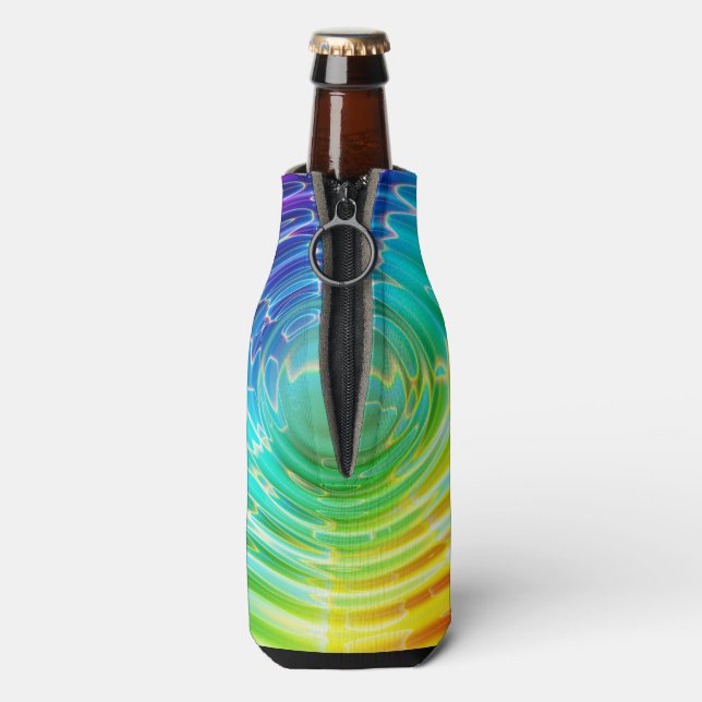 Rainbow Ripples Bottle Cooler (Bottle Back)