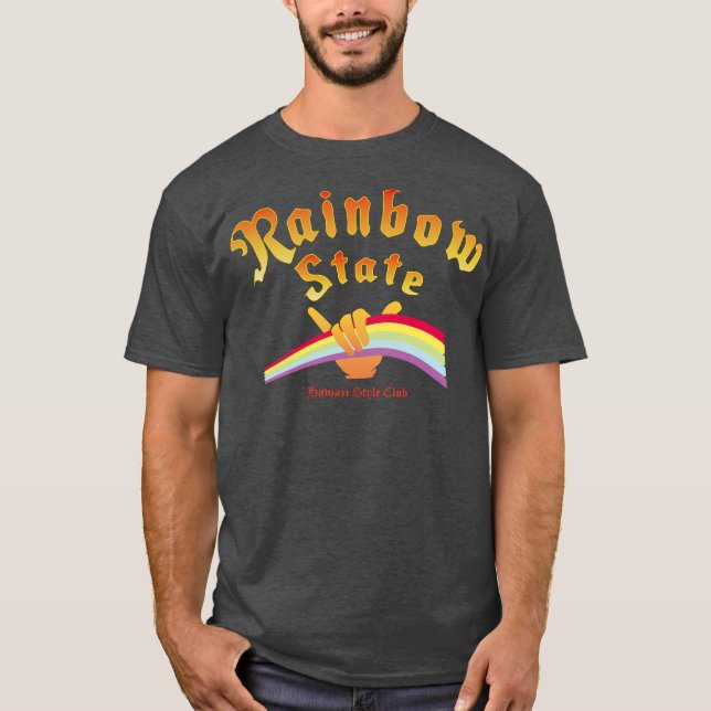 Rainbow Rising T-Shirt (Front)