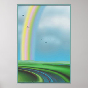 " RAINBOW RIVER " by: Robert Singletary Poster