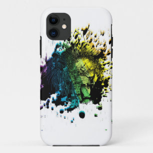 Rainbow Roaring Lion Case-Mate iPhone Case