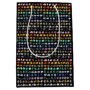 Rainbow Rocks Crystal Collection Chart Medium Gift Bag