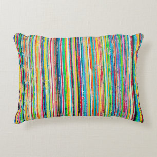 Rainbow Roll Poly Accent Pillow