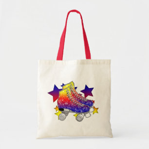 Rainbow Rollerskates Tote Bag