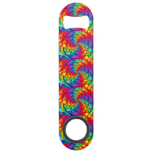 Rainbow Roots Spiral Fractal Speed Bottle Opener