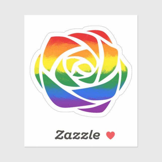 Rainbow Rose (Sheet)