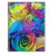 Rainbow rose notebook