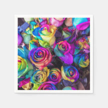 Rainbow Roses