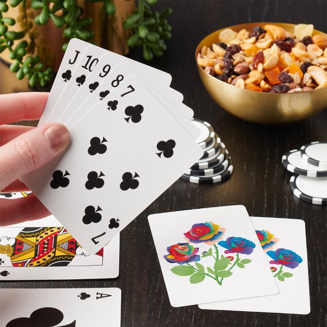Rainbow Roses Playing Cards (Creator Uploaded)