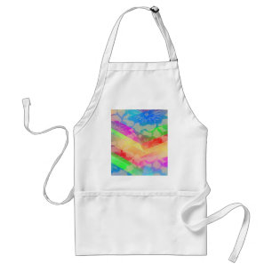 Rainbow Roses Standard Apron
