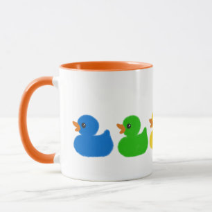 Rainbow Rubber Ducks Mug