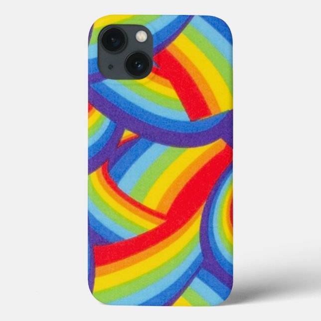 Rainbow Runners Case-Mate iPhone Case (Back)