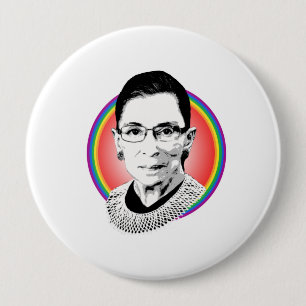 Rainbow Ruth 10 Cm Round Badge