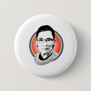 Rainbow Ruth 6 Cm Round Badge