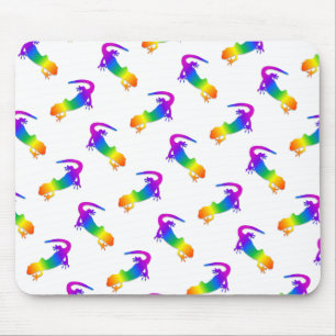 Rainbow Salamander Mouse Mat