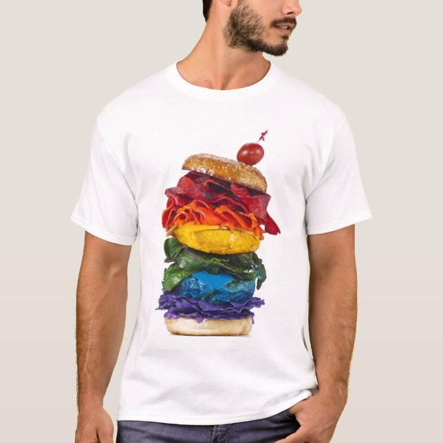 Rainbow Sandwich T-Shirt (Front)