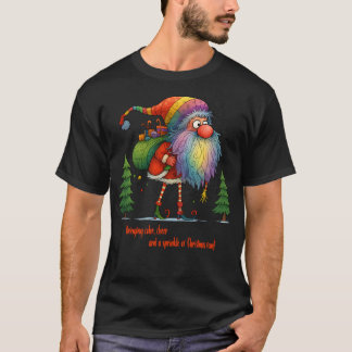 Rainbow Santa Magic T-Shirt