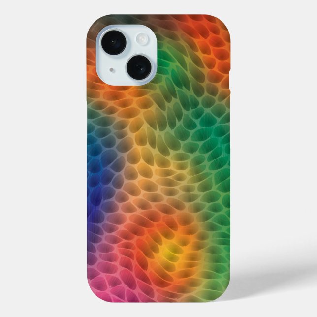 Rainbow Scales Case-Mate iPhone Case (Back)