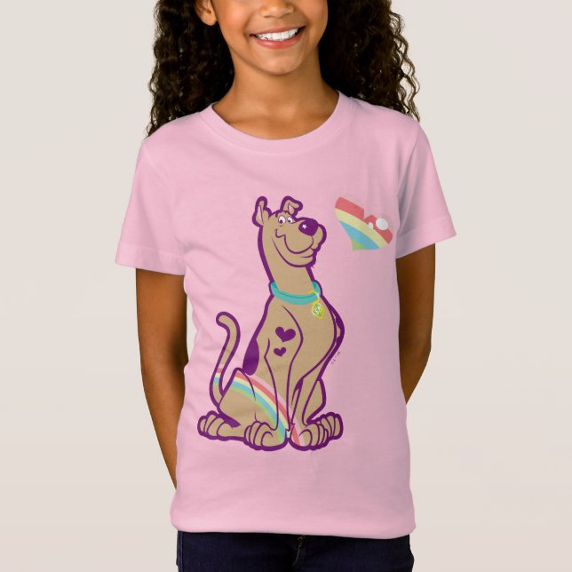 Rainbow Scooby-Doo T-Shirt (Front)