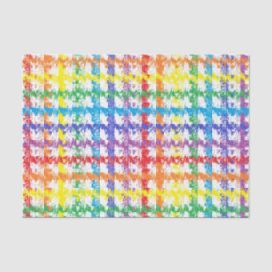 Rainbow Scratch Tissue Paper