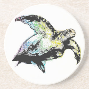 Rainbow Sea Turtle Coaster