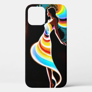 Rainbow serenity iPhone 12 pro case