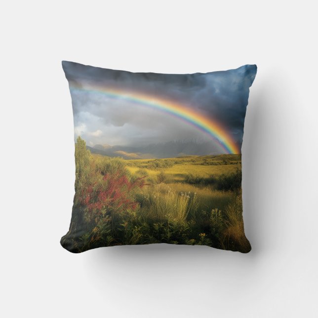 Rainbow Serenity Cushion (Front)