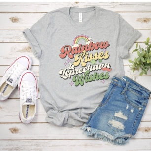 Rainbow Shamrock St. Patrick's Day Women's T-shirt