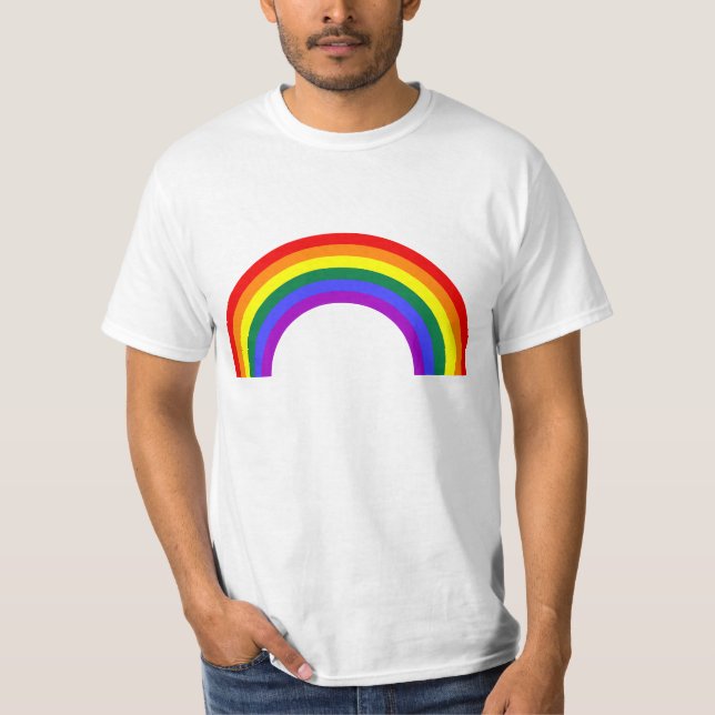 Rainbow Shape T-Shirt (Front)