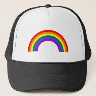 Rainbow Shape Trucker Hat