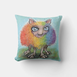 Rainbow Sheep Cushion