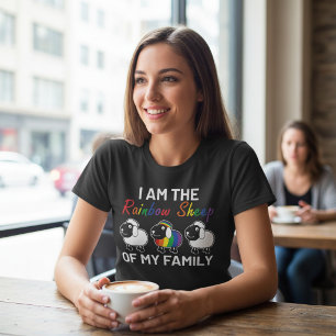Rainbow Sheep Of My Family LGBT Pride T-Shirt