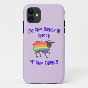 Rainbow Sheep of the Family iPhone 11 Case