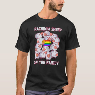 Rainbow Sheep Of The Family  Gay Pride T-Shirt